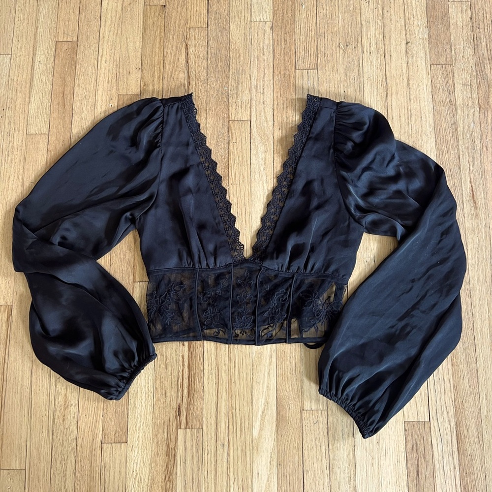 Black Zara Top!